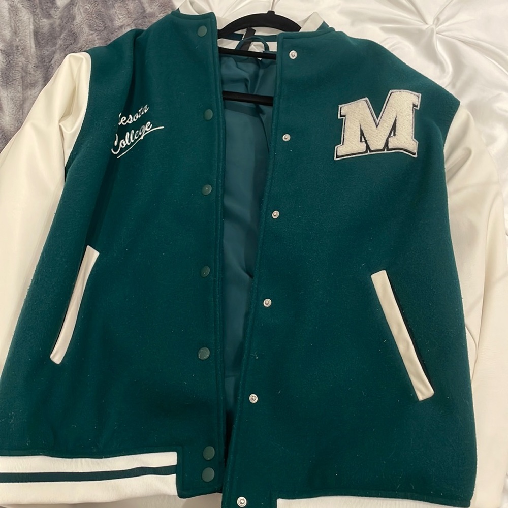 Emerald green variety jacket